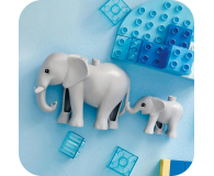 LEGO DUPLO 10446 Rodziny dzikich zwierząt 3 w 1 - 1283652 - zdjęcie 4